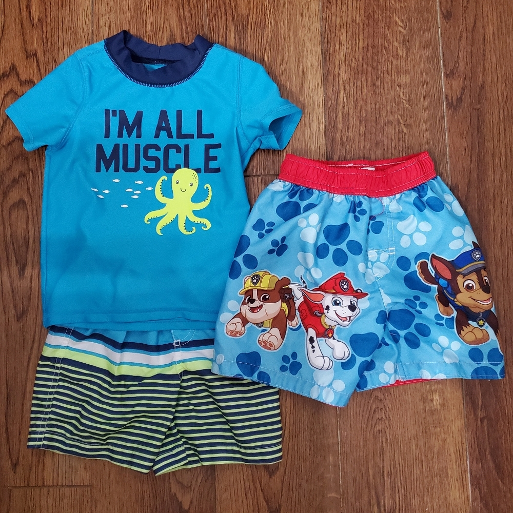 24 months Boys Toddler Baby Swim Lot